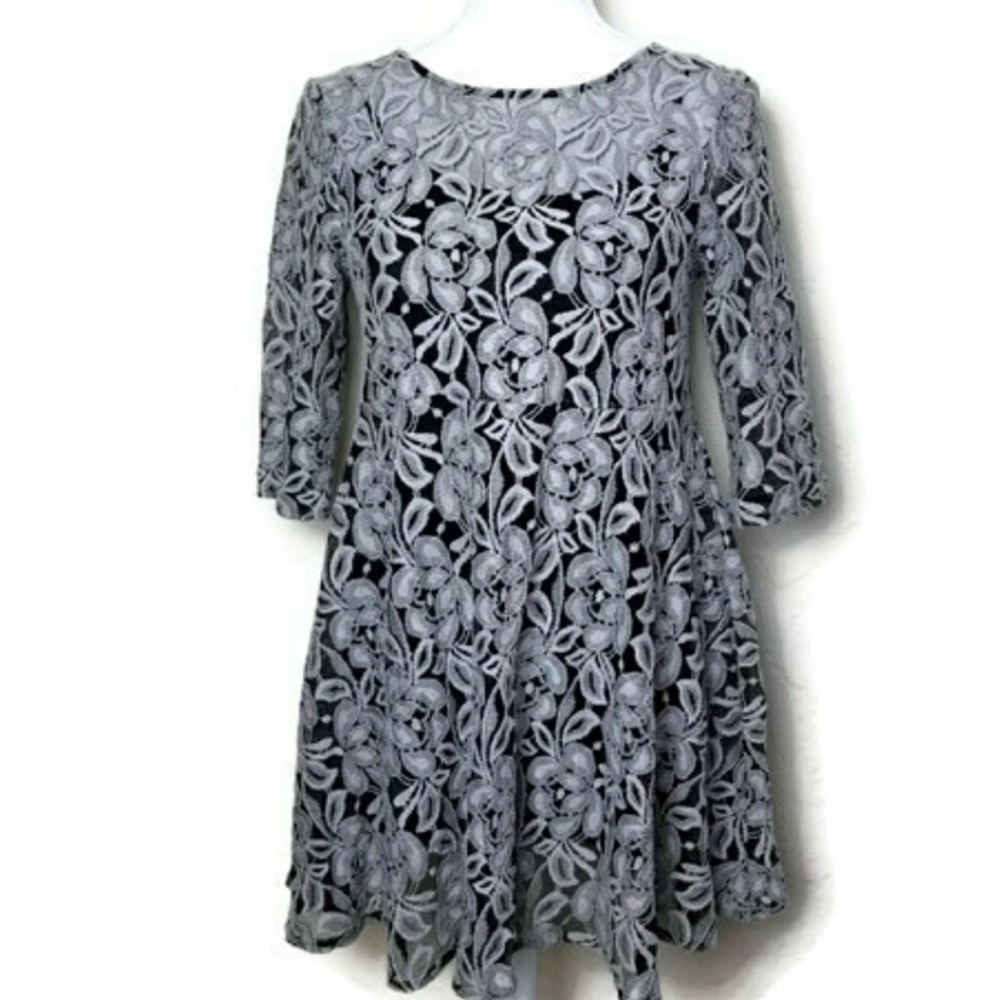 free people floral lace dress